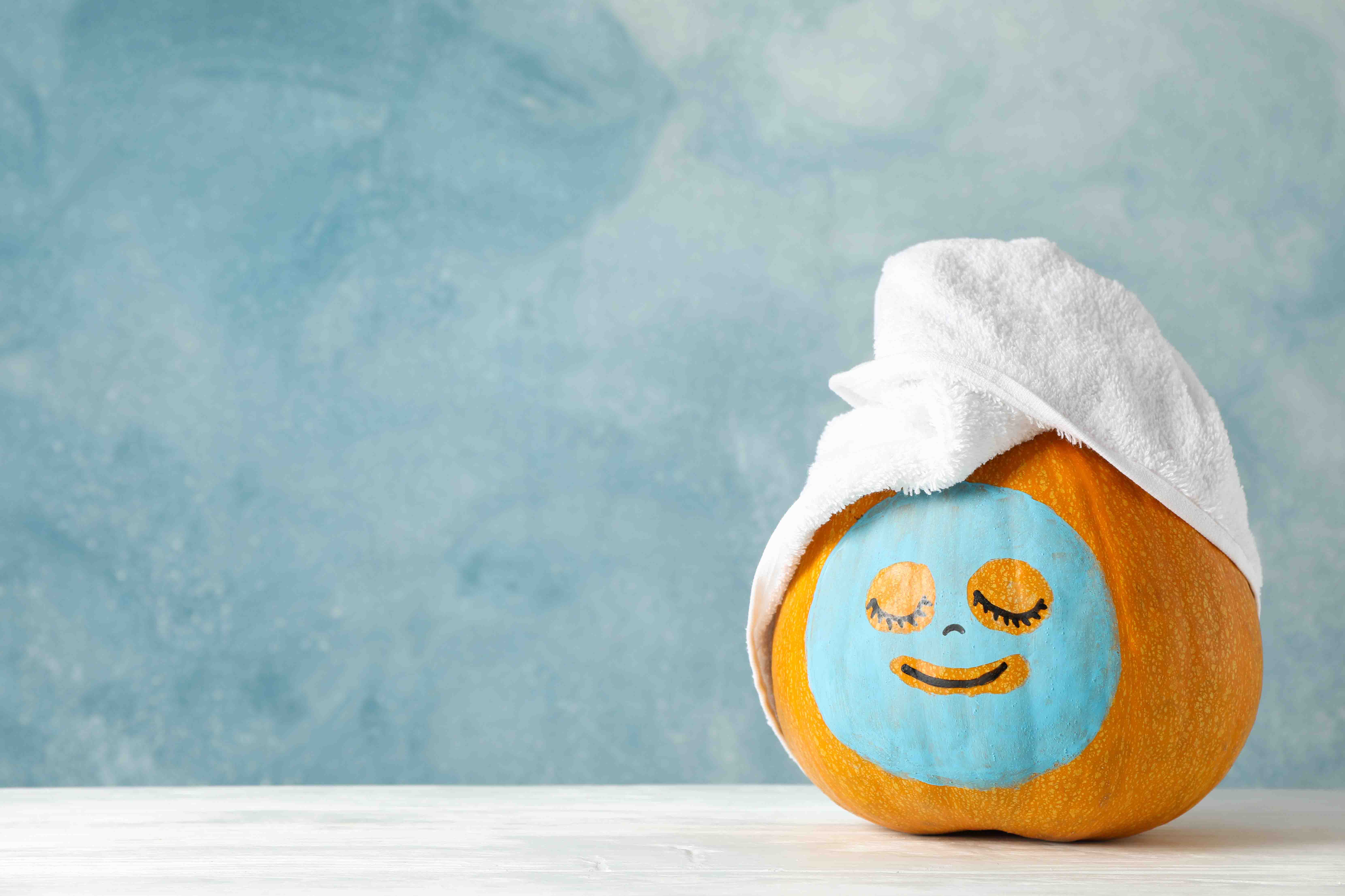 Pumpkin face mask new arrivals