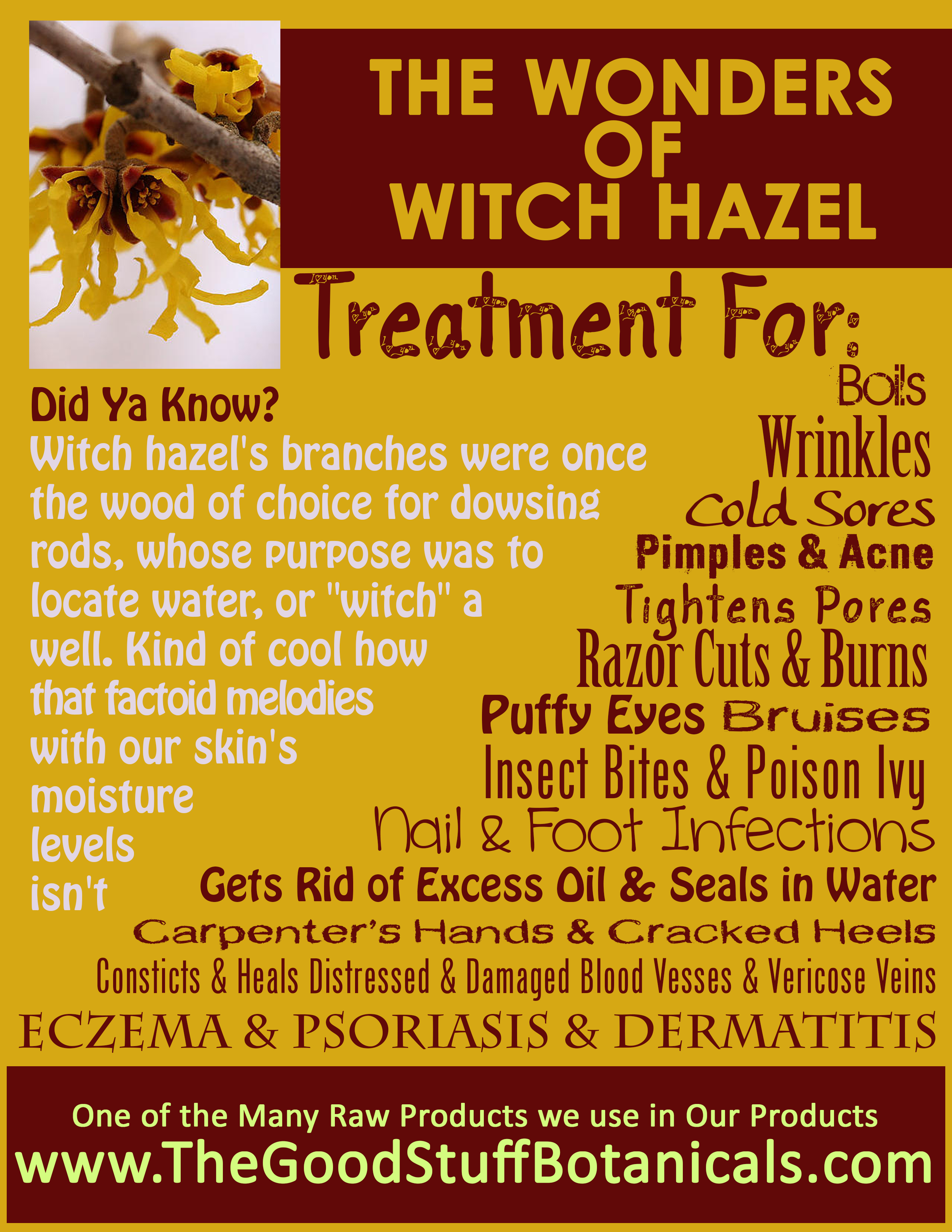 witch hazel for skin